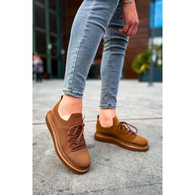Chekich CH307 RT Kahverengi Tricot Erkek Ayakkabı