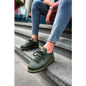 Chekich CH307 RT Tricot Haki Erkek Günlük Ayakkabı