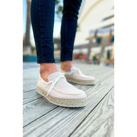 Chekich CH311 Bej Espadril Erkek Günlük Ayakkabı