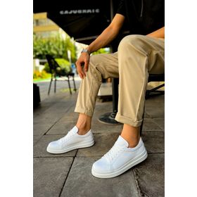 Chekich CH979 Santoni Crt Beyaz Erkek Spor Ayakkabı