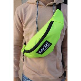 Chekich CNT002 Yeşil Keten Erkek Çapraz Çantası
