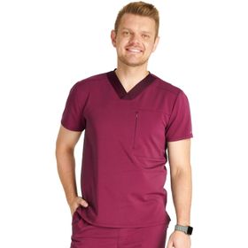 Cherokee CK718A Şarap Atmos V Yaka Erkek T-shirt