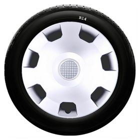 Chery SKS-SJS 207 14 İnç 4 Adet Kırılmaz Jant Kapağı