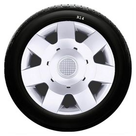 Chery SKS-SJS 219 14 İnç 4 Adet Kırılmaz Jant Kapağı