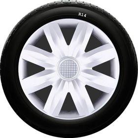 Chery SKS-SJS 221 14 İnç 4 Adet Kırılmaz Jant Kapağı