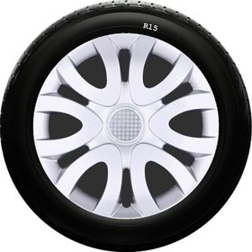 Chery SKS-SJS 330 15 İnç 4 Adet Kırılmaz Jant Kapağı