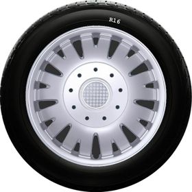 Chery SKS-SJS 410 16 İnç 4 Adet Kırılmaz Jant Kapağı