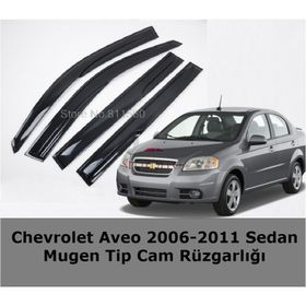 Chevrolet Aveo 2006-2011 Mugen Cam Rüzgarlığı