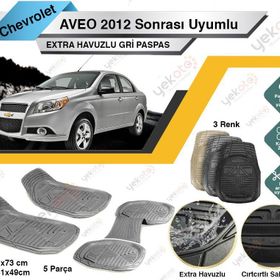 Chevrolet Aveo 2011-2013 3D Havuzlu Paspas