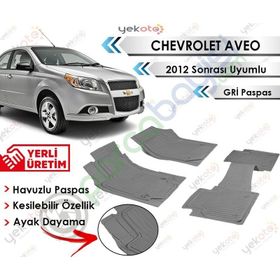 Chevrolet Aveo 2012 Sonrası Gri Havuzlu Paspas