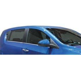 Chevrolet Aveo HB 2012 Üzeri 4 Parça Krom Cam Çıtası