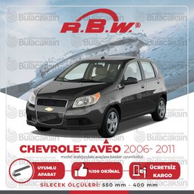 Chevrolet Aveo HB RBW 2006-2011 Muz Silecek Takımı