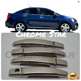 Chevrolet Aveo Sd Tk 2011 Üzeri Paslanmaz Çelik Krom Kapı Kolu