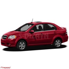 Chevrolet Aveo Sedan 2011 Üzeri 4 Parça Krom Cam Çıtası