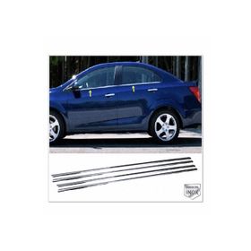 Chevrolet Aveo Sedan 2011 Üzeri 4 Parça Krom Cam Çıtası