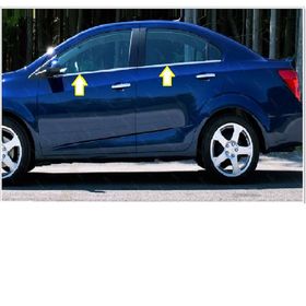 Chevrolet Aveo Sedan 2011 Üzeri 4 Parça Krom Cam Çıtası
