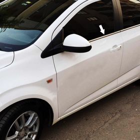 Chevrolet Aveo Sedan 2012 Sonrası 4 Parça Paslanmaz Çelik Cam Çıtası