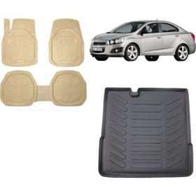 Chevrolet Aveo SEDAN 2013 Model 3D Havuzlu Paspas
