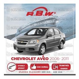 Chevrolet Aveo Sedan RBW 2006-2011 Muz Silecek Takımı