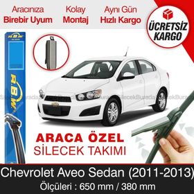 Chevrolet Aveo Sedan RBW 2011-2013 Muz Silecek Takımı