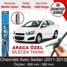 Chevrolet Aveo Sedan RBW 2011-2013 Muz Silecek Takımı