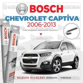 Chevrolet Captiva Bosch Aeroeco 2006-2013 Muz Silecek Takımı