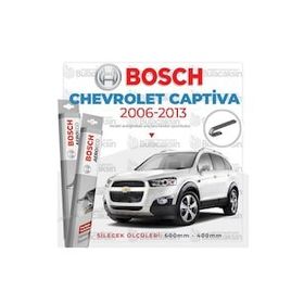 Chevrolet Captiva Bosch Aeroeco 2006-2013 Muz Silecek Takımı