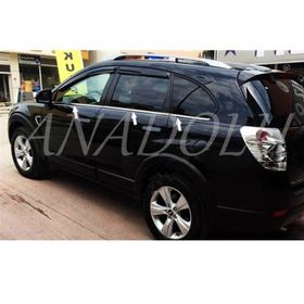 Chevrolet Captiva Paslanmaz Çelik 6 Parça Krom Cam Çıtası