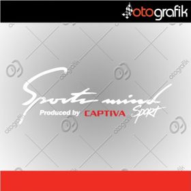 Chevrolet Captıva Sports Mind Oto Sticker
