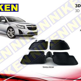 Chevrolet Cruze 2009 Model 3D Havuzlu Paspas