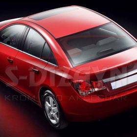 Chevrolet Cruze 2009 Üzeri Krom Cam Çıtası