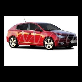 Chevrolet Cruze HB 2011 Üzeri 6 Parça Krom Cam Çıtası