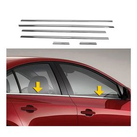 Chevrolet Cruze HB 2011 Üzeri 6 Parça Krom Cam Çıtası