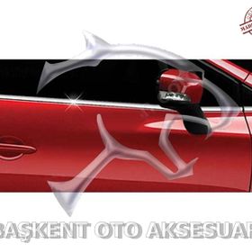 Chevrolet Cruze HB 2011 Üzeri 6 Parça Krom Cam Çıtası