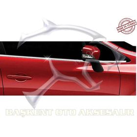 Chevrolet Cruze HB 2011 Üzeri 6 Parça Krom Cam Çıtası