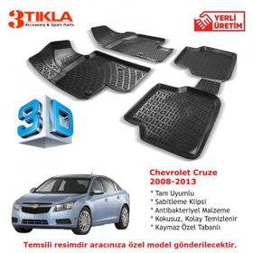Chevrolet Cruze Sedan 2008-2013 Seti 3D Havuzlu Paspas