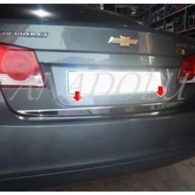 Chevrolet Cruze Sedan 2009 Üzeri Krom Bagaj Alt Çıtası