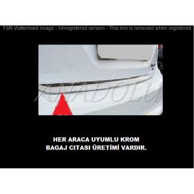 Chevrolet Cruze Sedan 2009 Üzeri Krom Bagaj Alt Çıtası