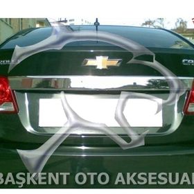 Chevrolet Cruze Sedan 2009 Üzeri Krom Bagaj Çıtası