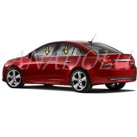 Chevrolet Cruze Sedan 2009 Üzeri Krom Cam Çıtası