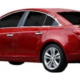 Chevrolet Cruze Sedan 2009 Üzeri Krom Cam Çıtası