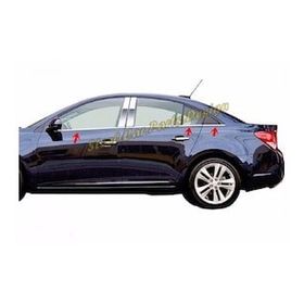 Chevrolet Cruze SEDAN 2009 Üzeri P Çelik 6 Parça Krom Cam Çıtası