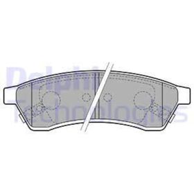 Chevrolet Epica 2007/2012 Arka Fren Balatası