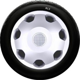 Chevrolet SKS-SJS 1 13 İnç 4 Adet Kırılmaz Jant Kapağı