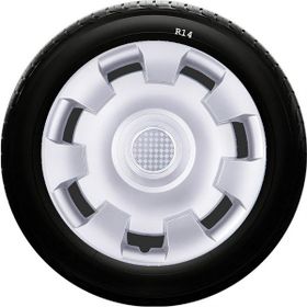 Chevrolet SKS-SJS 206 14 İnç 4 Adet Kırılmaz Jant Kapağı