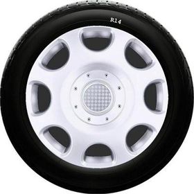 Chevrolet SKS-SJS 208 14 İnç 4 Adet Kırılmaz Jant Kapağı