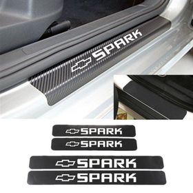 Chevrolet Spark 4 Adet Karbon Kapı Eşiği Sticker