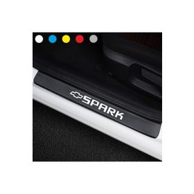 Chevrolet Spark 4 Adet Karbon Kapı Eşiği Sticker