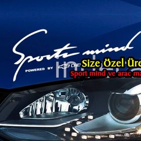 Chevrolet Sports Mind Oto Sticker