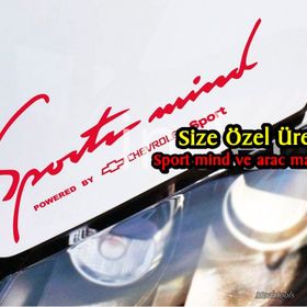 Chevrolet Sports Mind Oto Sticker